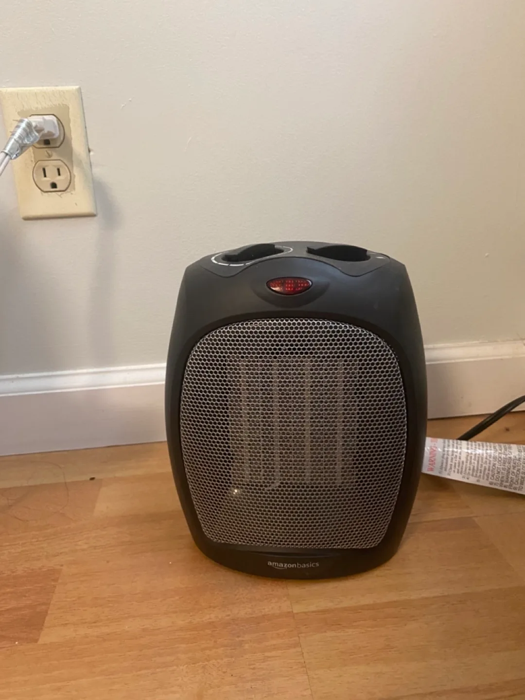 Fan/ Heater AmazonBasics  Portable - Black thumbnail