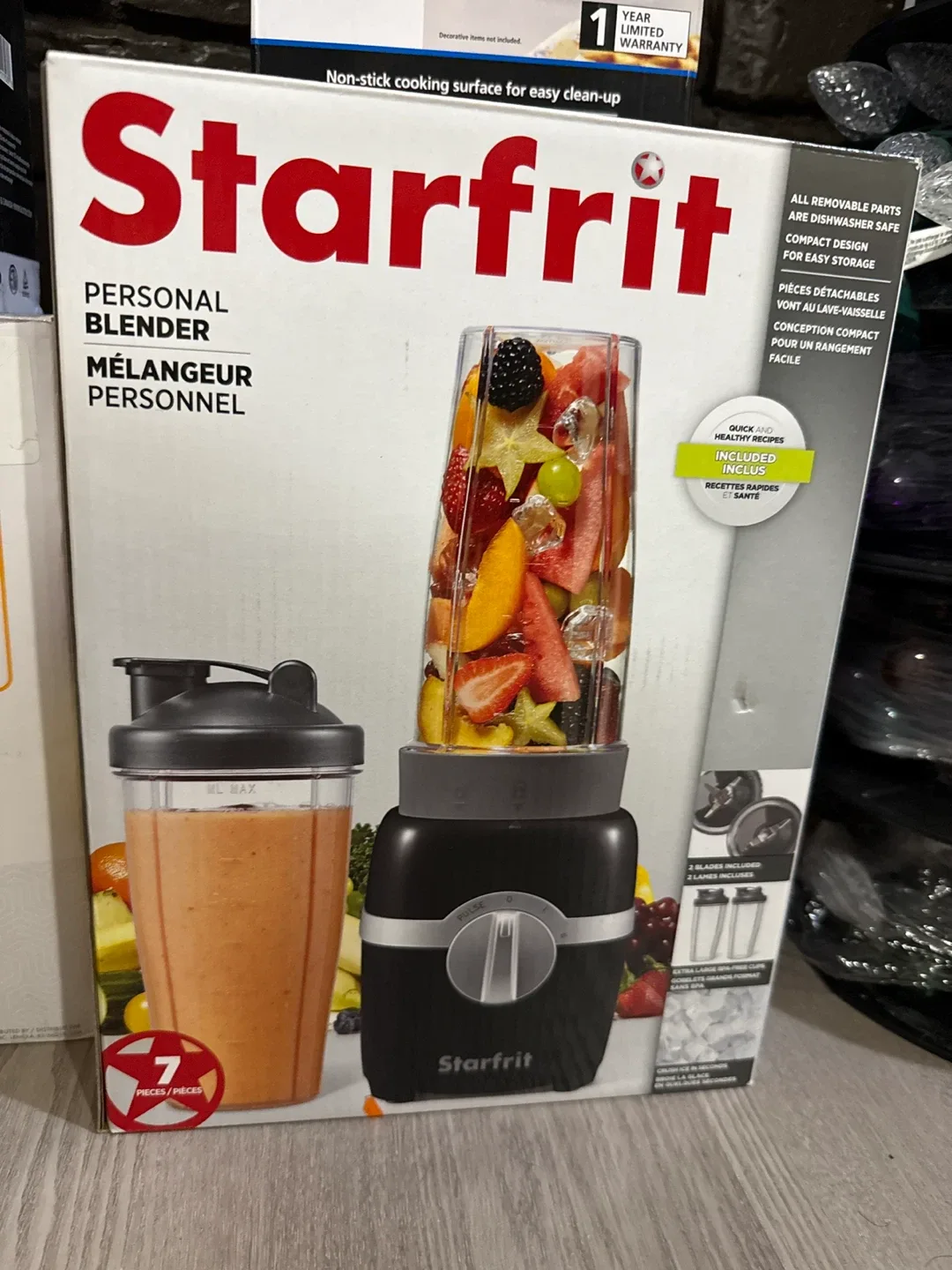 Starfrit Personal Blender - Like New! thumbnail