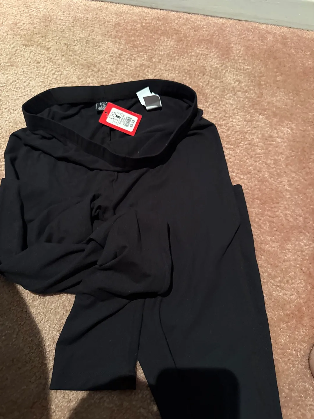 New SWS Basic Black Leggings - Size L/G thumbnail
