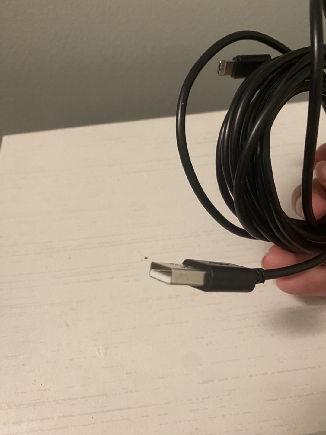 USB to Lightning Cable - Black 3m. - photo 3