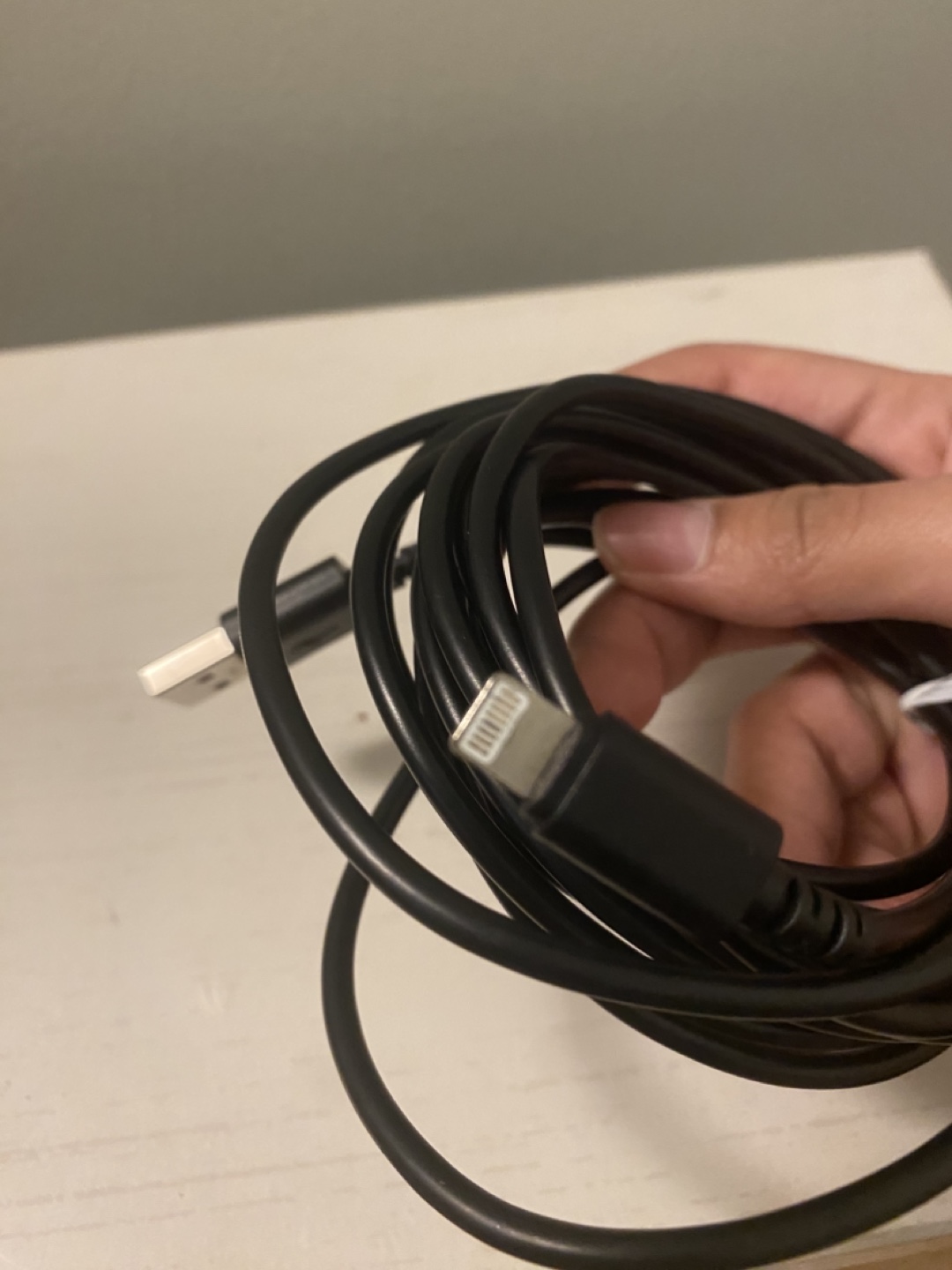 USB to Lightning Cable - Black 3m. - photo 2