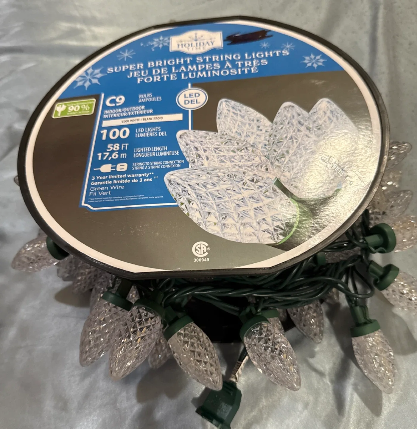 Holiday Time Super Bright String Lights thumbnail