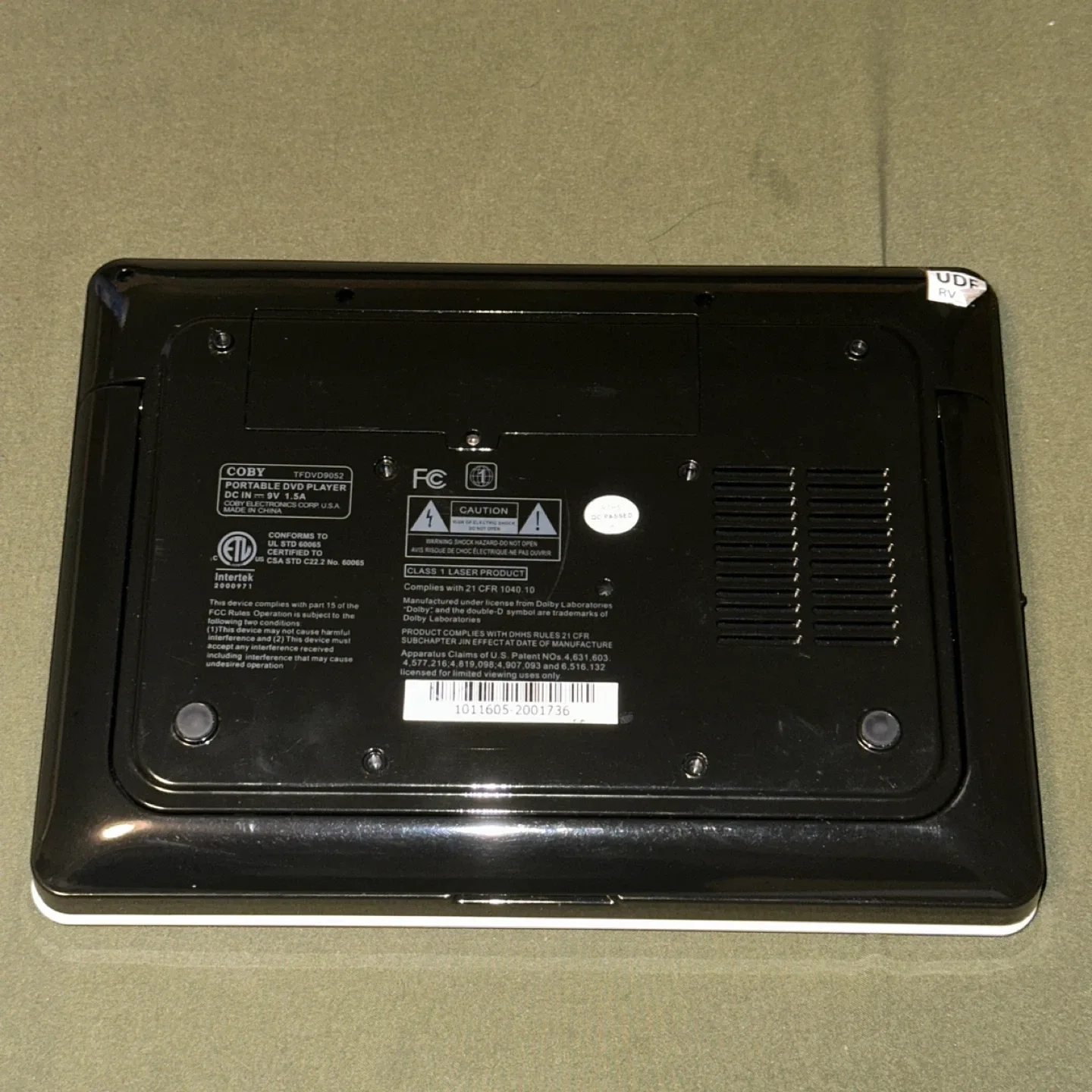 Coby Portable DVD Player image indicator(6)