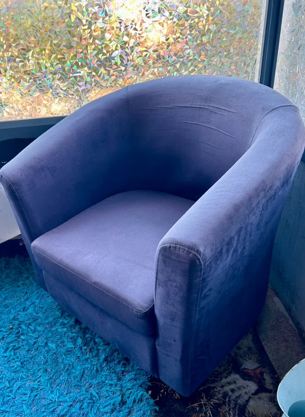 Blue Tub Chair image indicator(2)