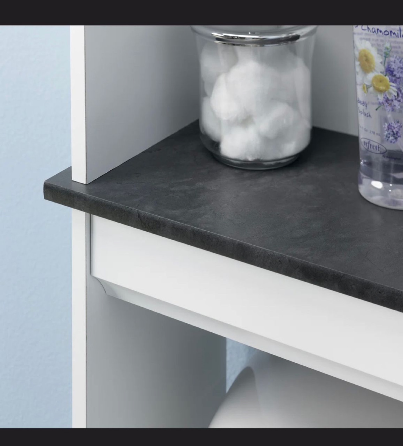 White Over-the-Toilet Storage Cabinet - photo 2