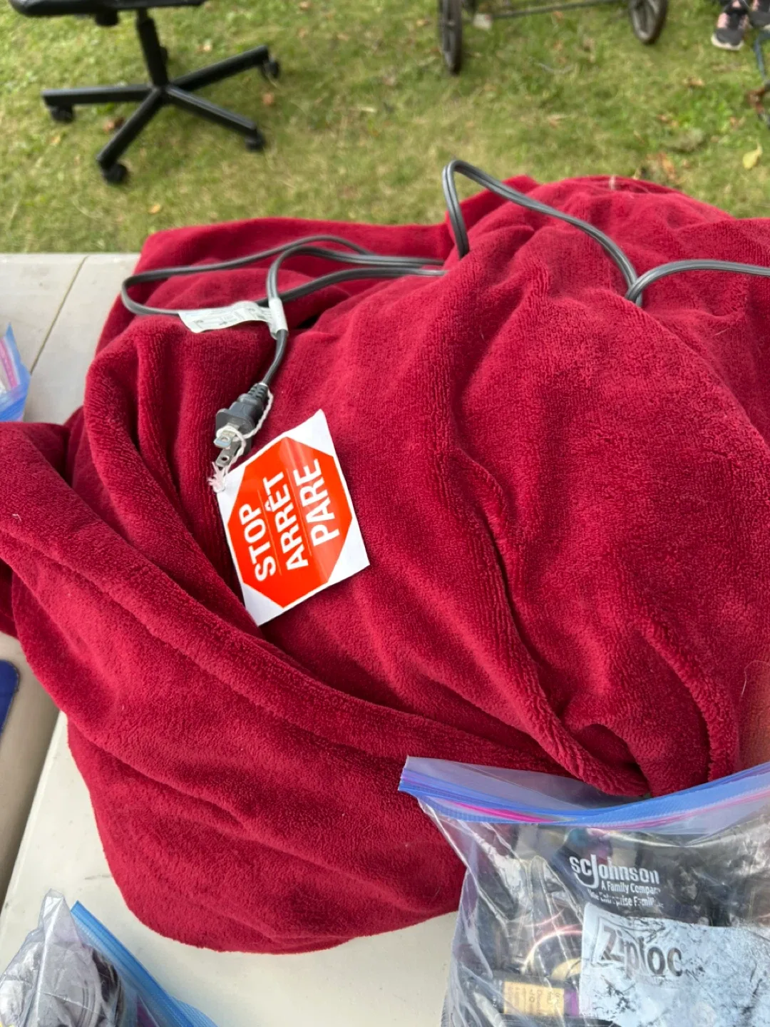 Red Heated Blanket thumbnail
