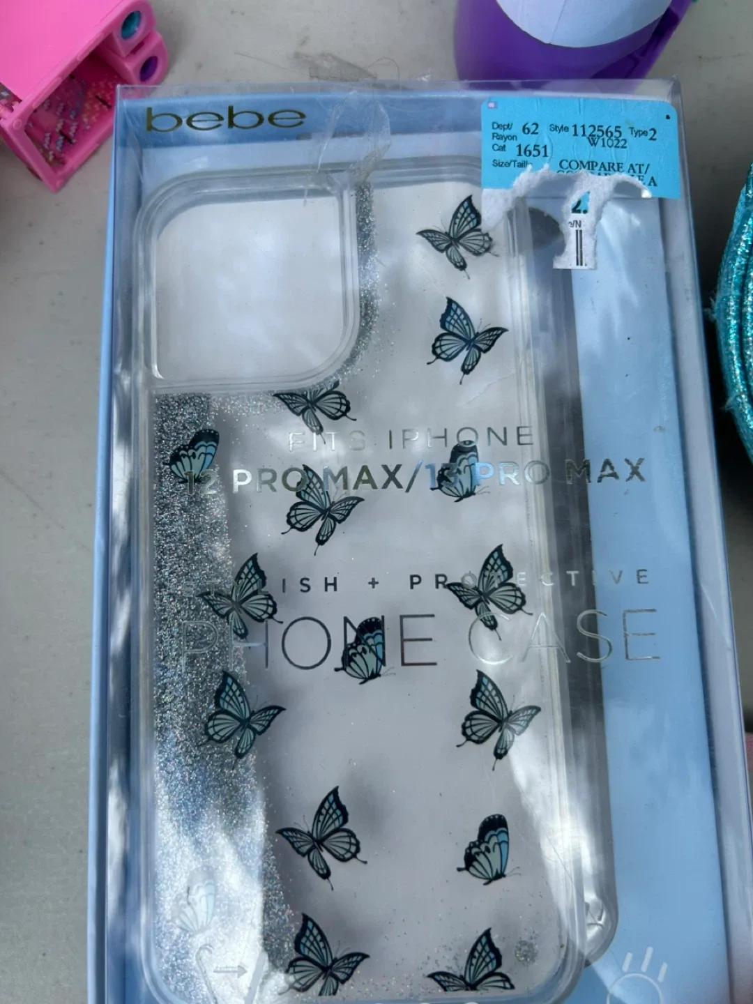bebe iPhone Pro Max Butterfly Phone Case - New thumbnail