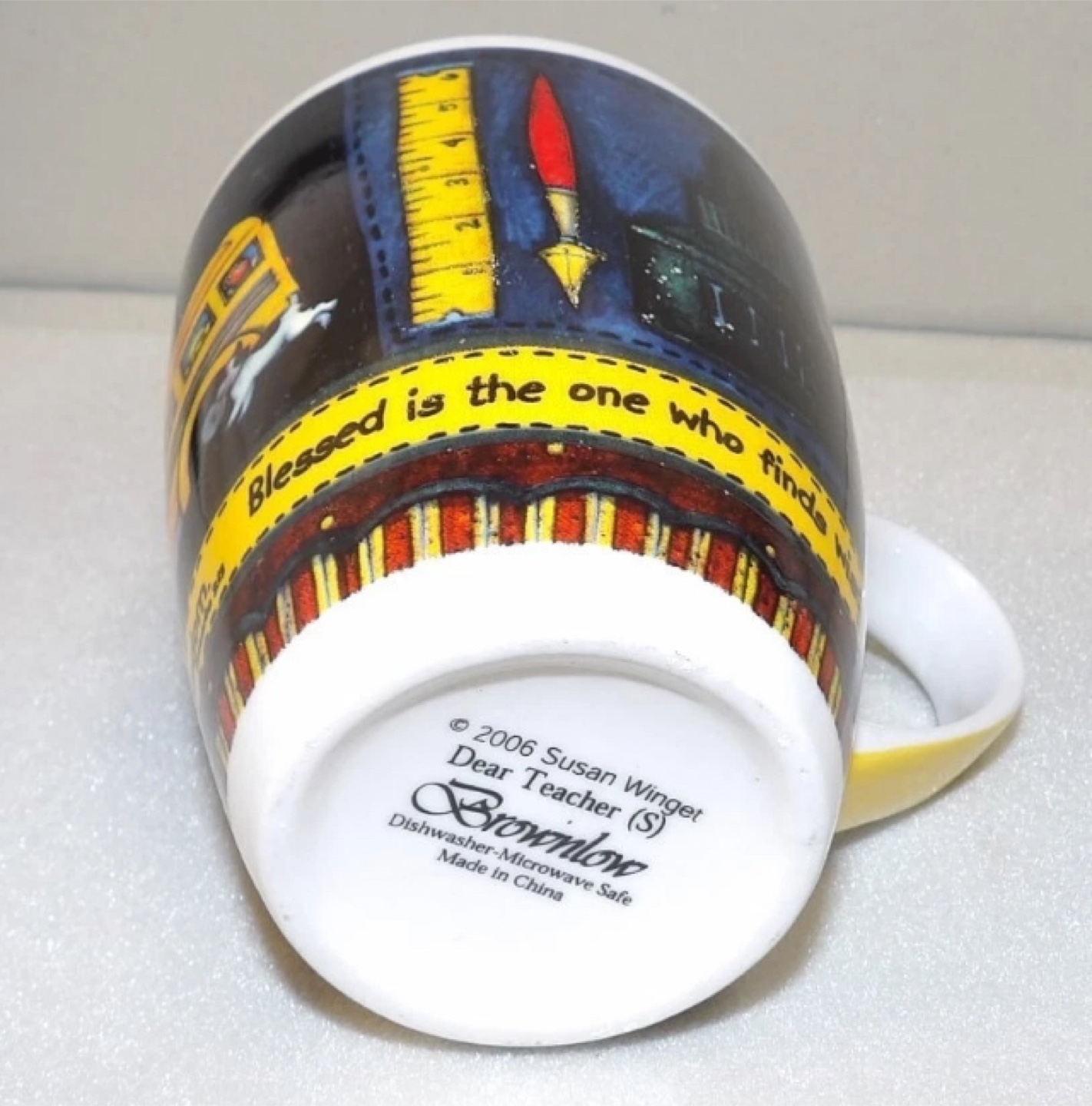 Susan Winget Dear Teacher Mug - photo 4