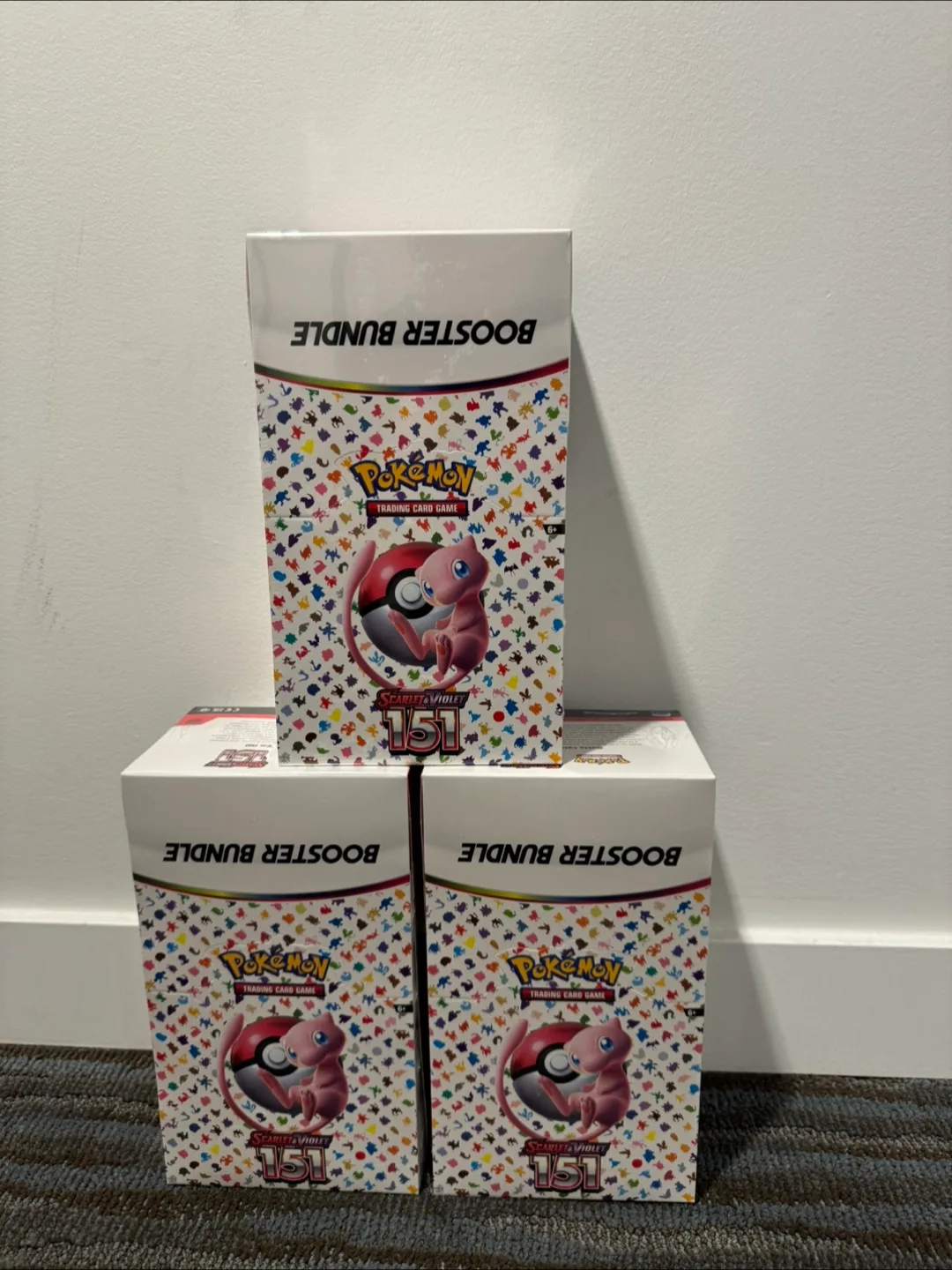 Pokemon 151 booster bundle display- SEALED image indicator(2)