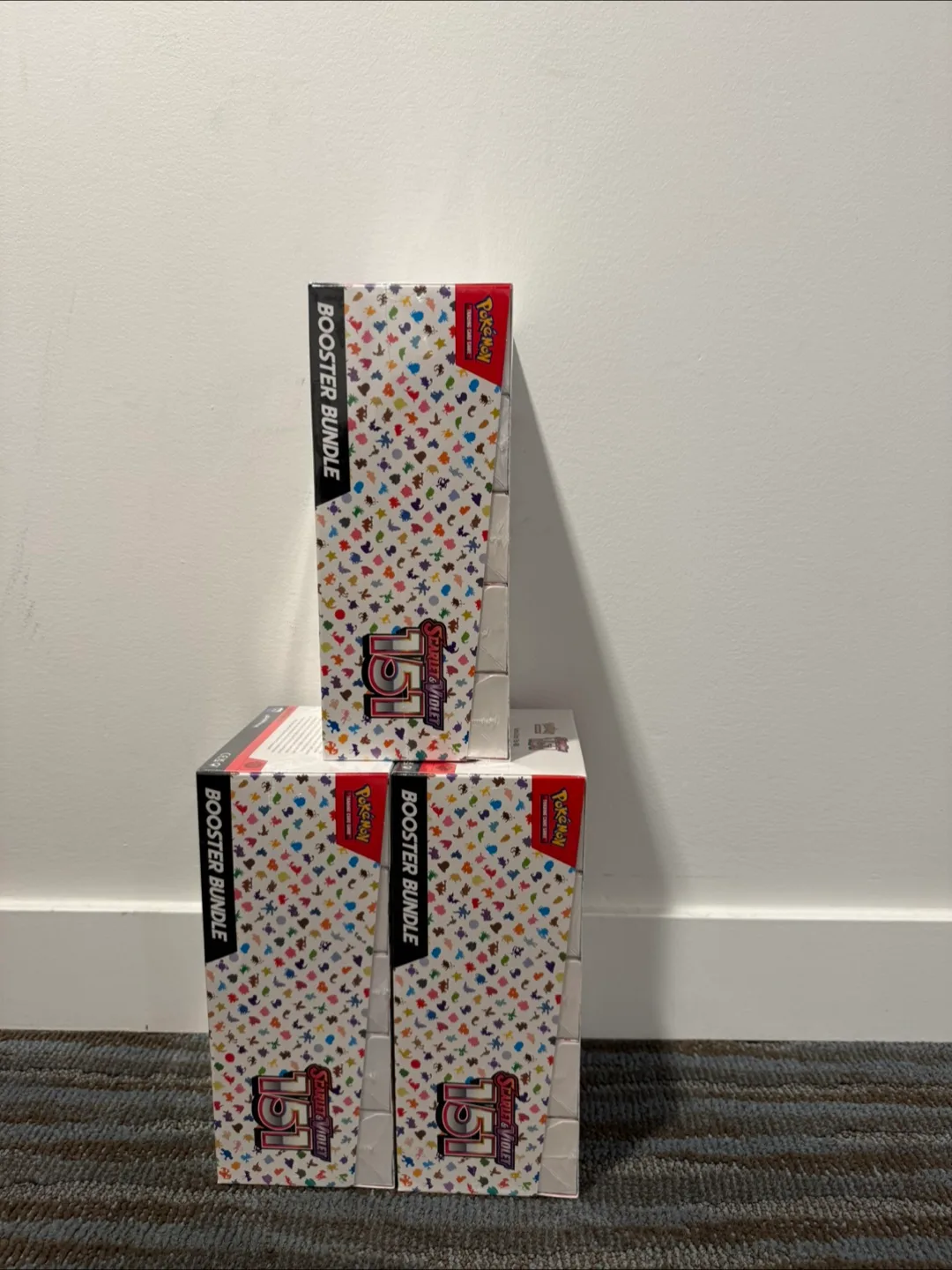 Pokemon 151 booster bundle display- SEALED image indicator(5)