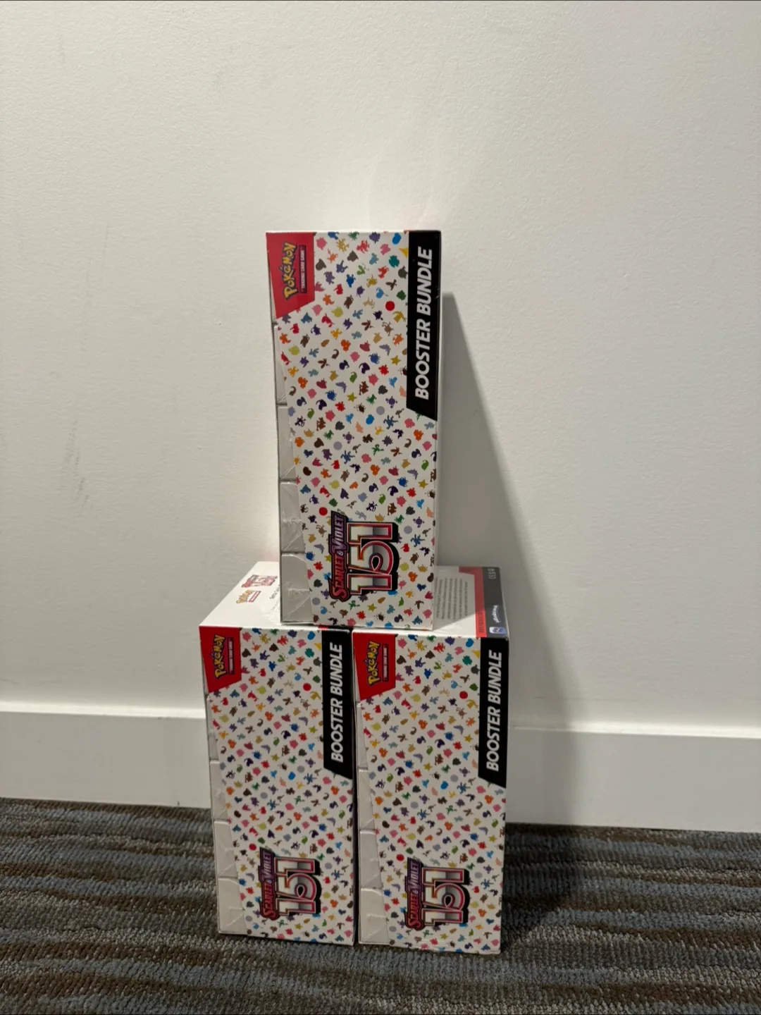 Pokemon 151 booster bundle display- SEALED image indicator(3)