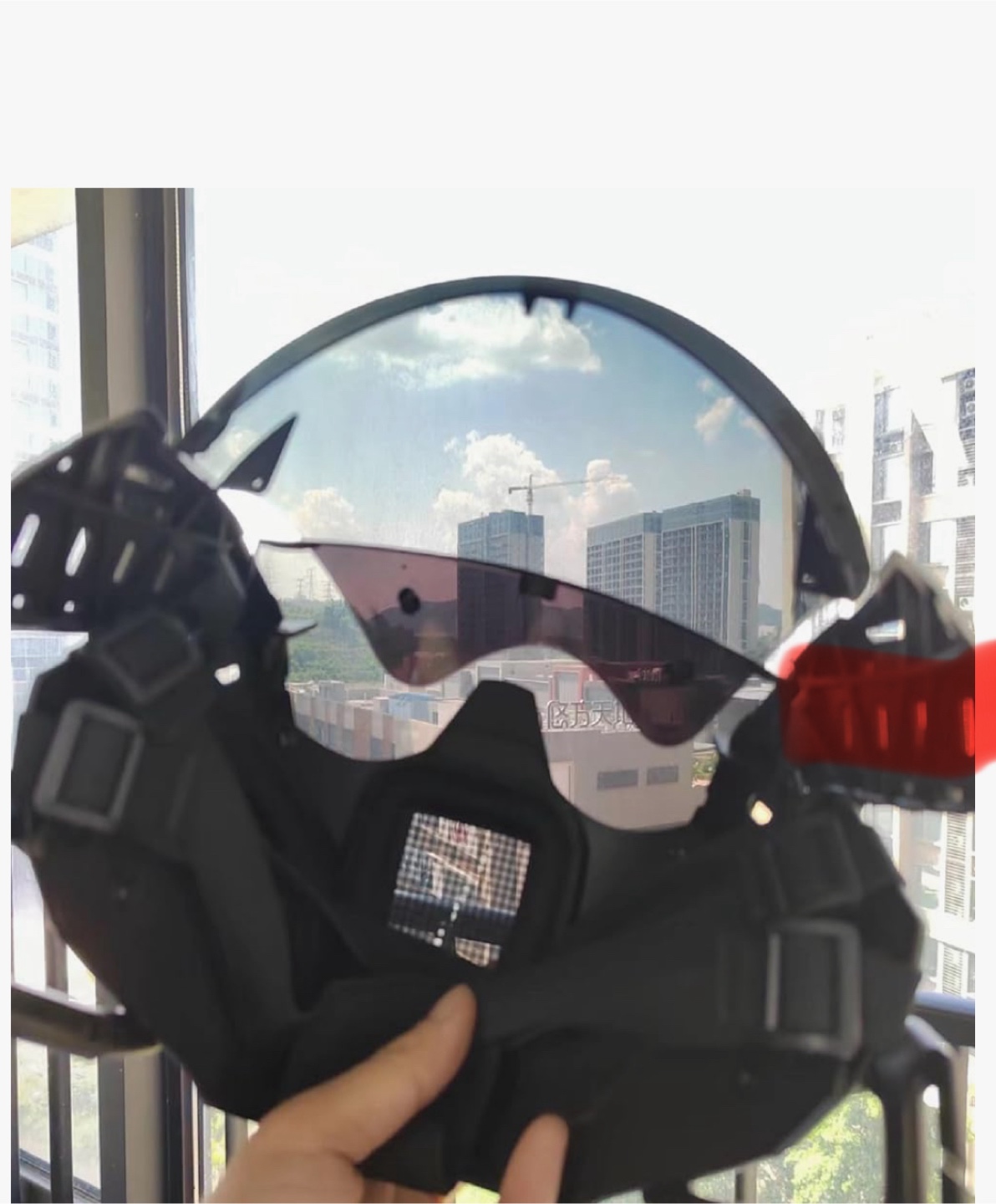 New Futuristic Cosplay Mask - photo 3