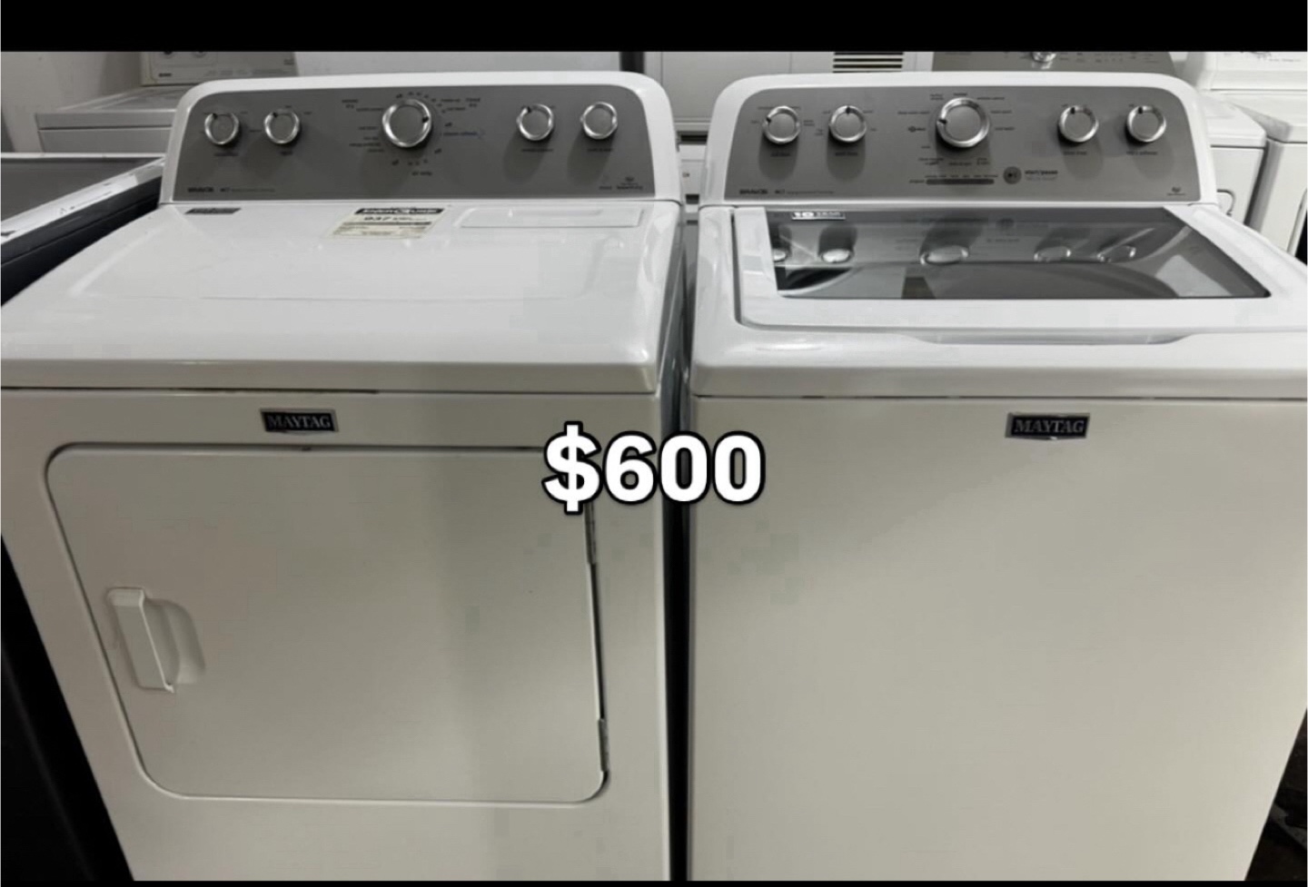 Washer and Dryer stove fridge microwave  - - photo 2