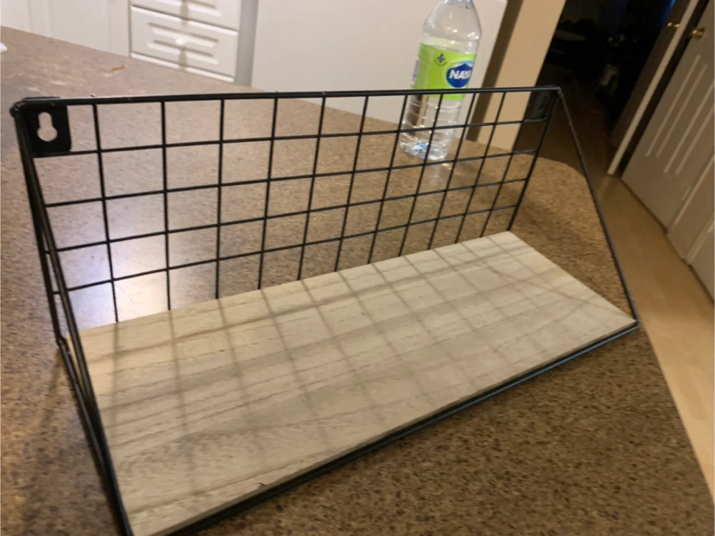 Wire and Wood Wall Shelf thumbnail