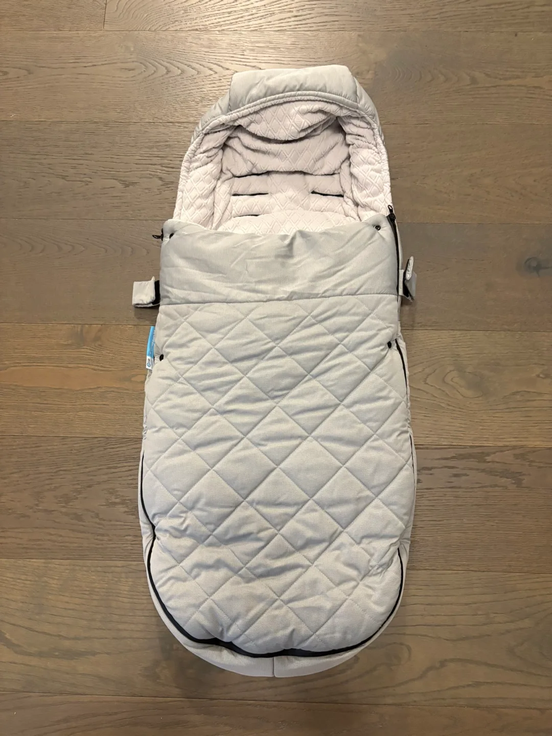 Uppababy gray cozy ganoosh retail $300 EUC thumbnail