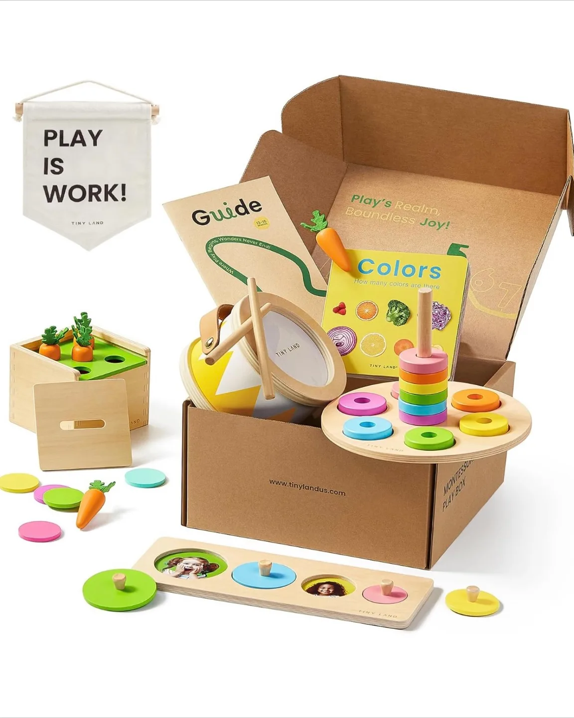 Tiny Land Montessori Play Box - Ages 13-15 Months thumbnail