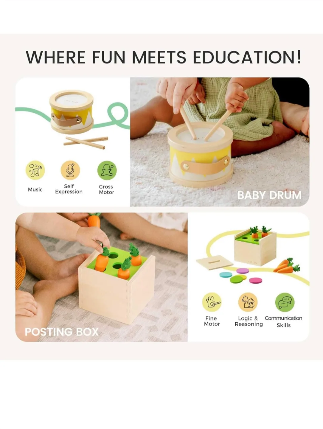 Tiny Land Montessori Play Box - Ages 13-15 Months image indicator(3)