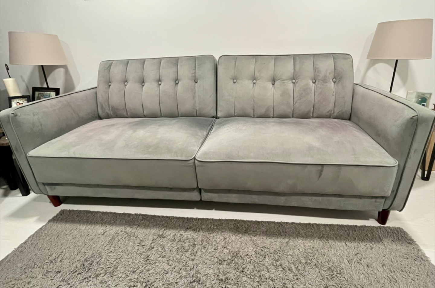 Mid Century Modern Convertible Sofa