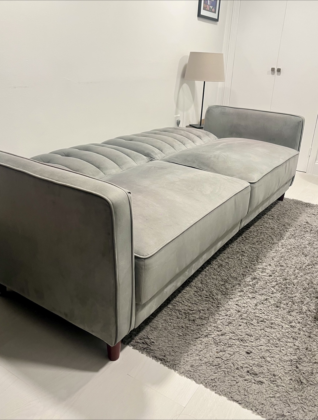 Mid Century Modern Convertible Sofa - photo 2