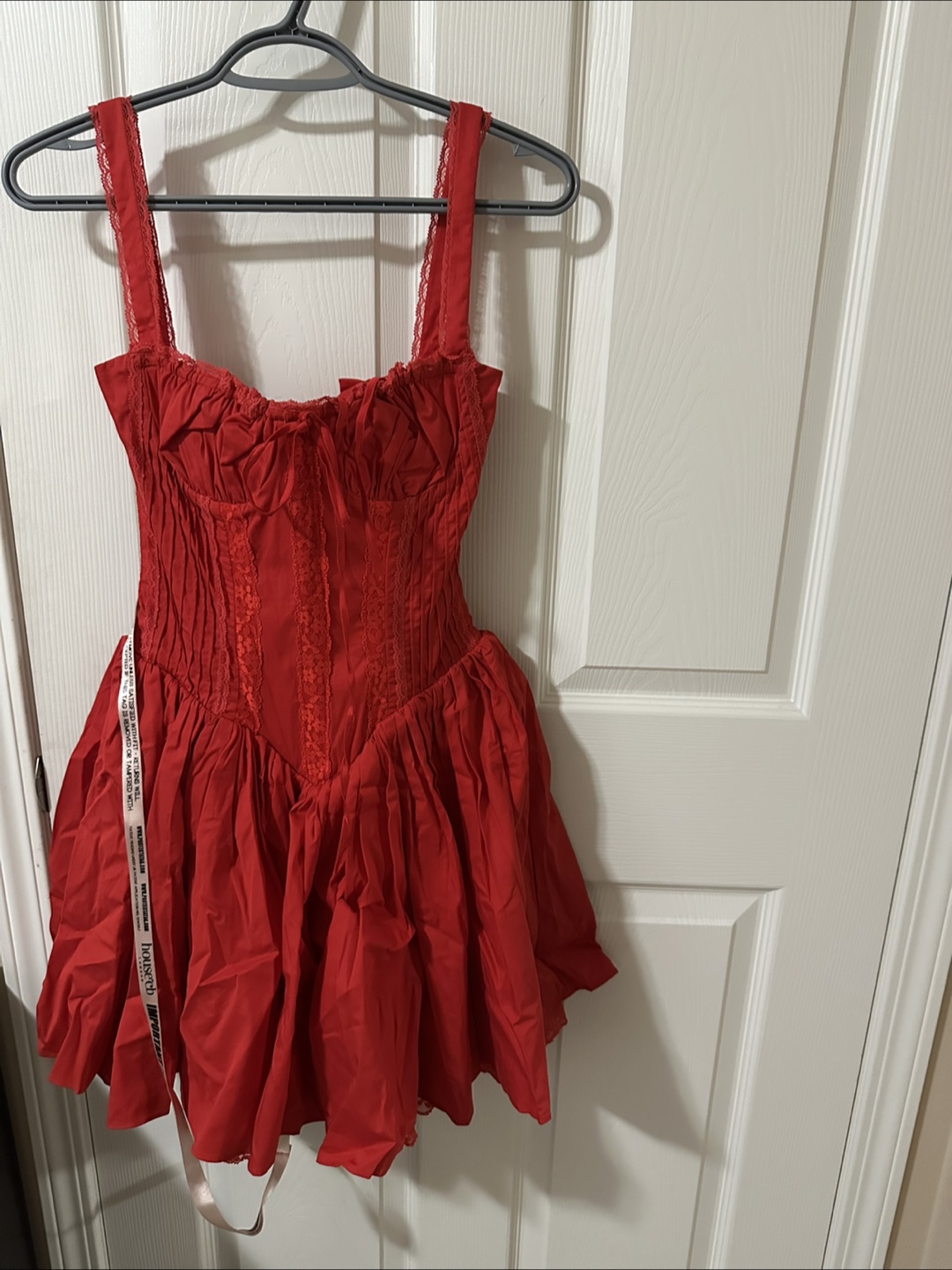 House of CB - Pietra Red Corset Mini Dress | Size: XS | NWT - photo 3