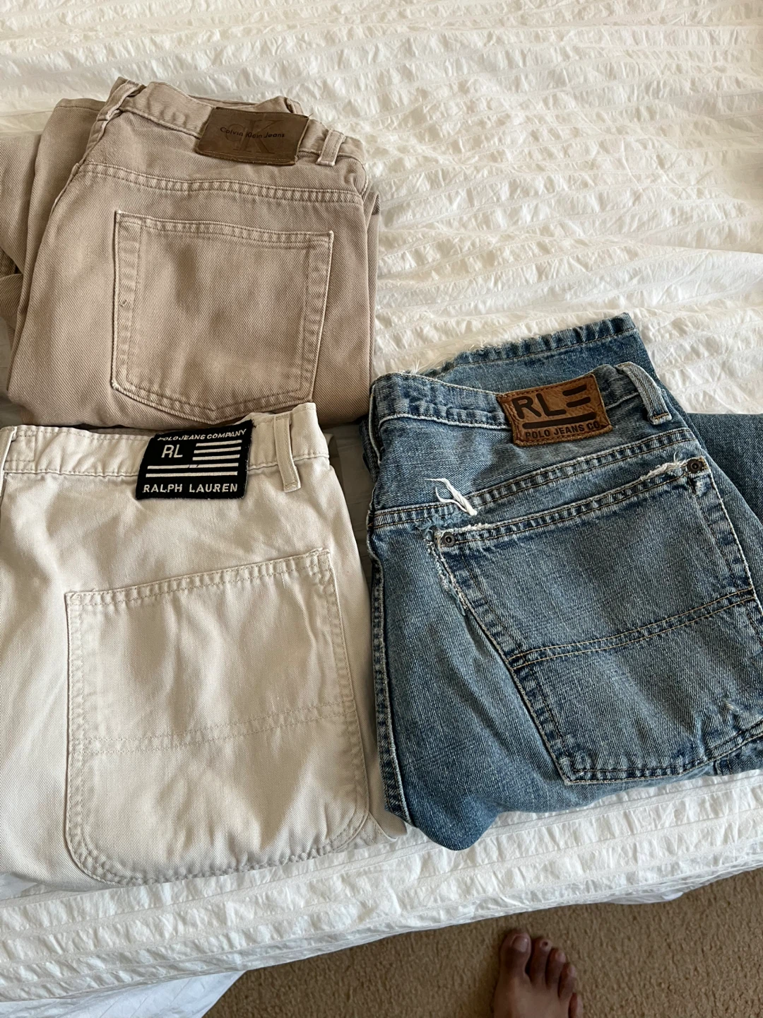 Ralph Lauren & Calvin Klein Jeans Bundle - photo 3