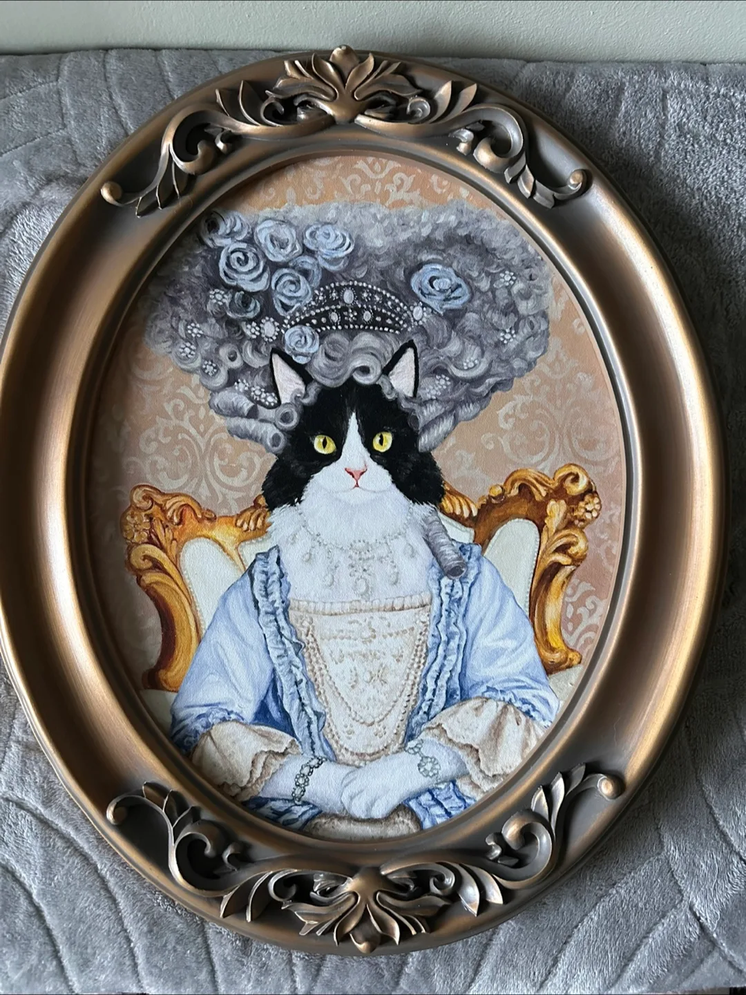 Framed Cat Portrait
