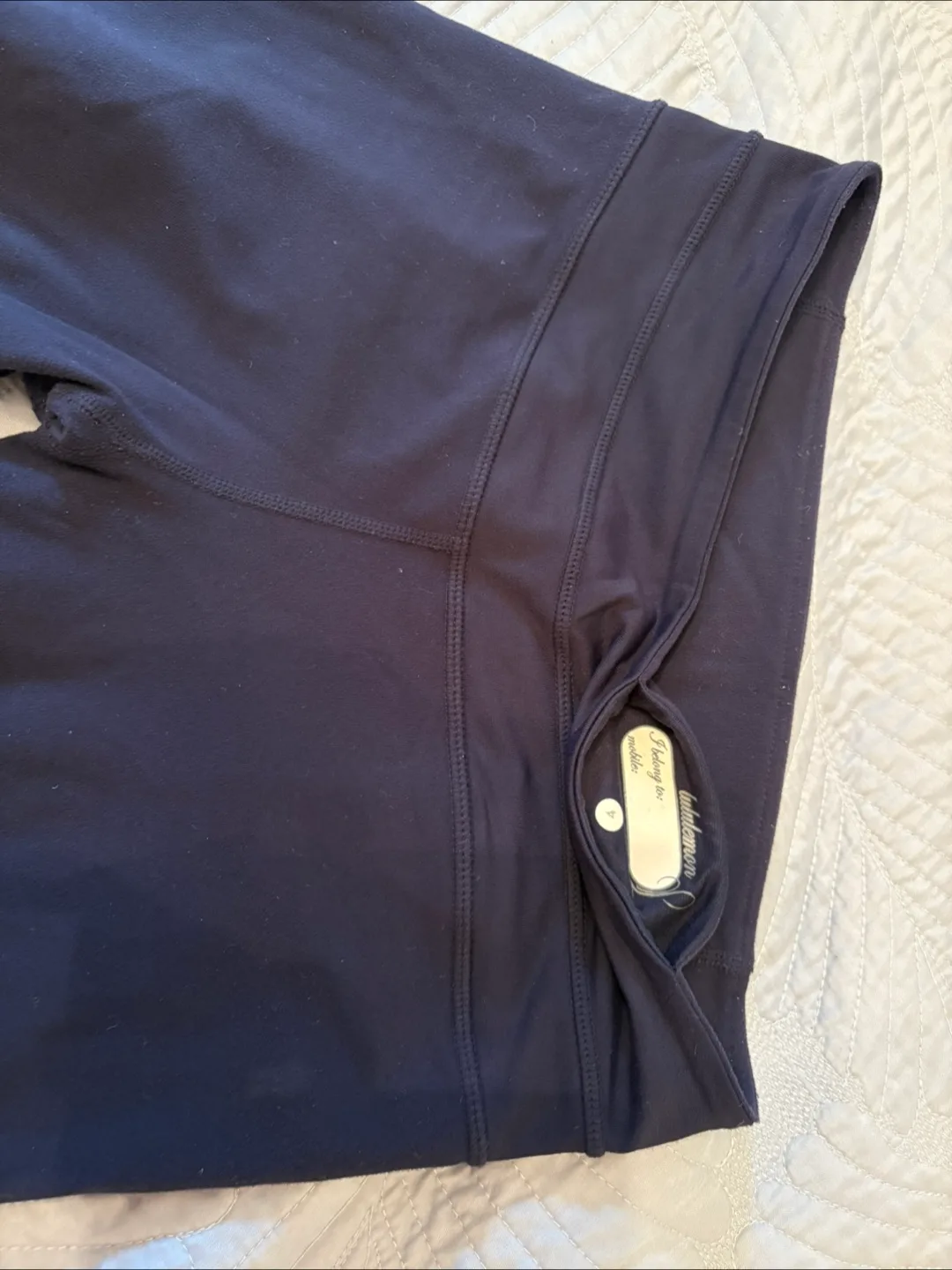 Lululemon Groove Pants - Size 4 - Navy image indicator(4)