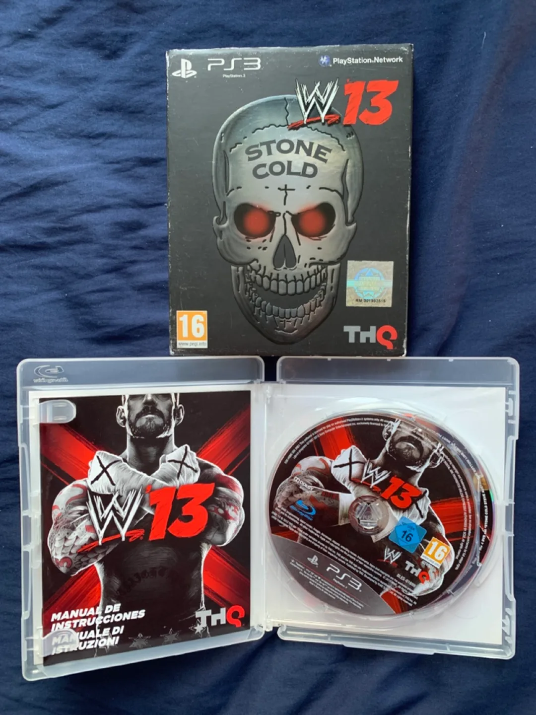 WWE 13 Stone Cold AUSTIN 3:16 EDITION PS3 PLAYSTATION thumbnail