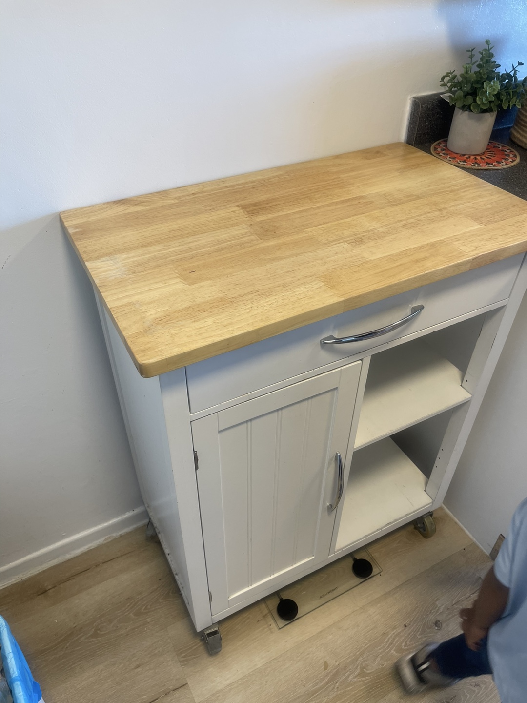 Kitchen Island  with Wood Top - photo 3