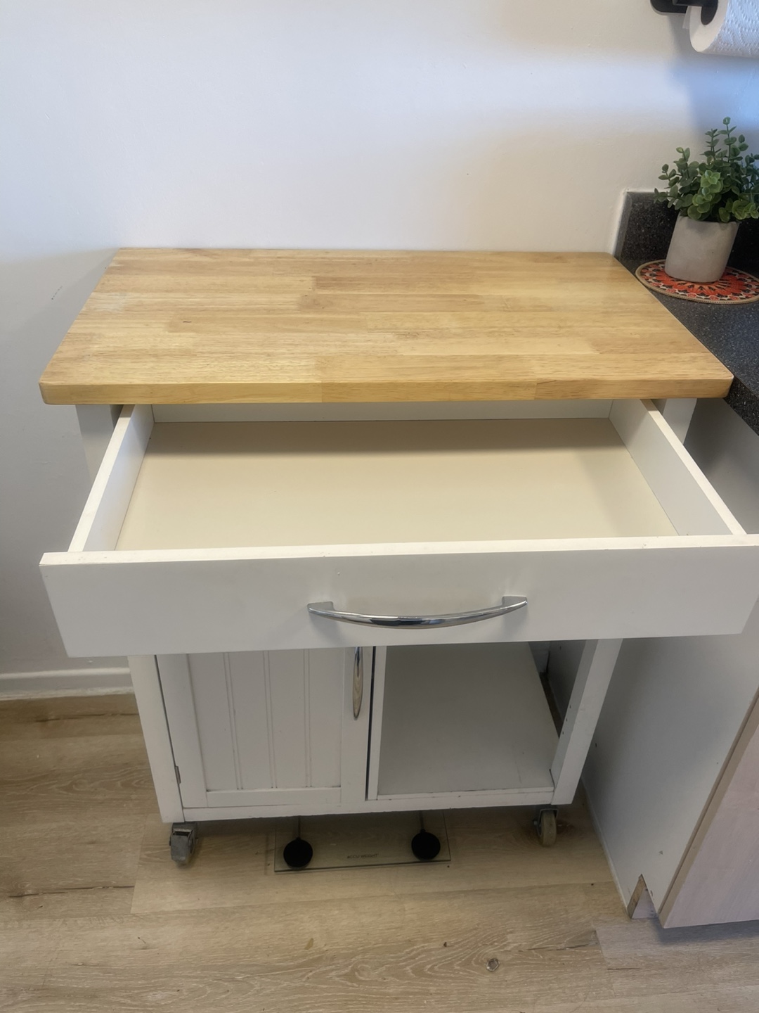 Kitchen Island  with Wood Top - photo 2