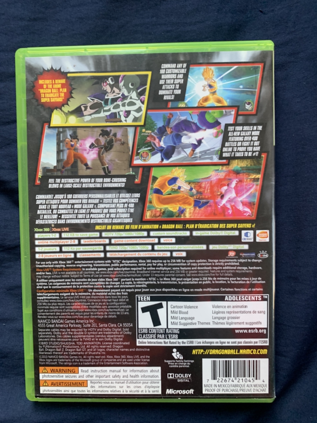 Dragon Ball: Raging Blast 2 (Microsoft Xbox 360) - photo 2