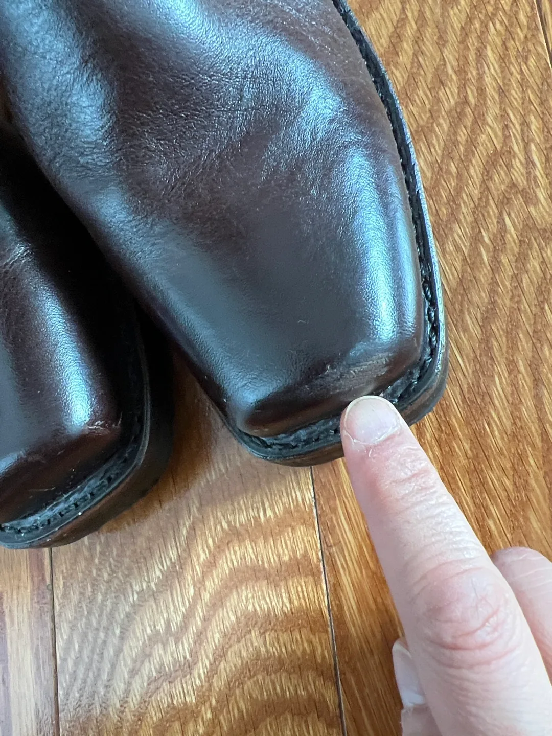 NEW Frye Dark Brown Leather Harness Boots image indicator(9)