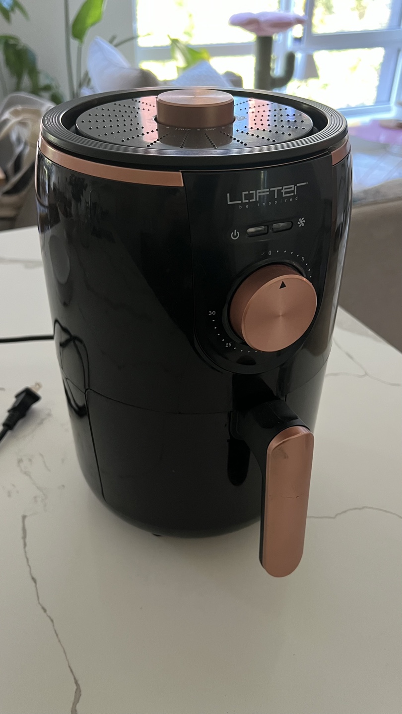 Lofter Air Fryer - Black & Rose Gold - photo 2