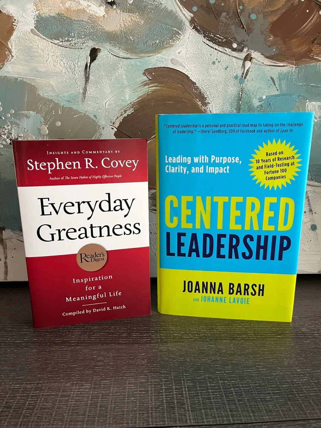 Everyday Greatness & Centered Leadership Books thumbnail