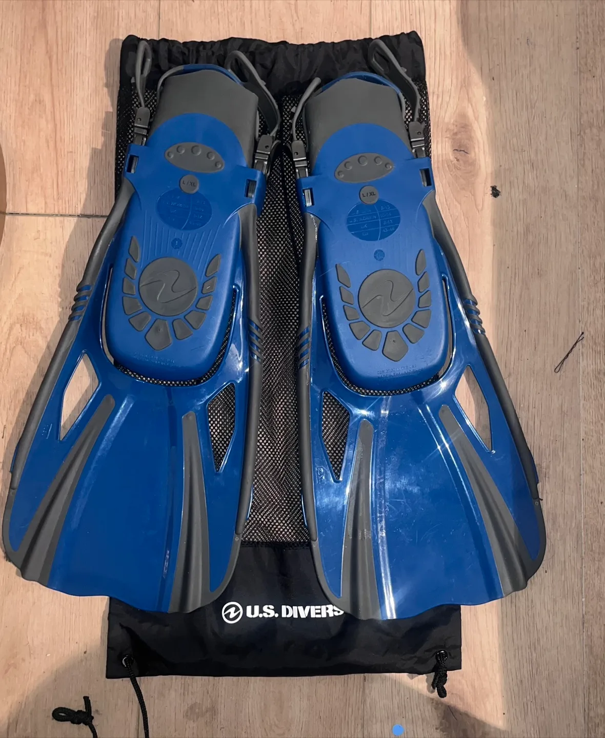 U.S. Divers Fins - L/XL Size image indicator(2)
