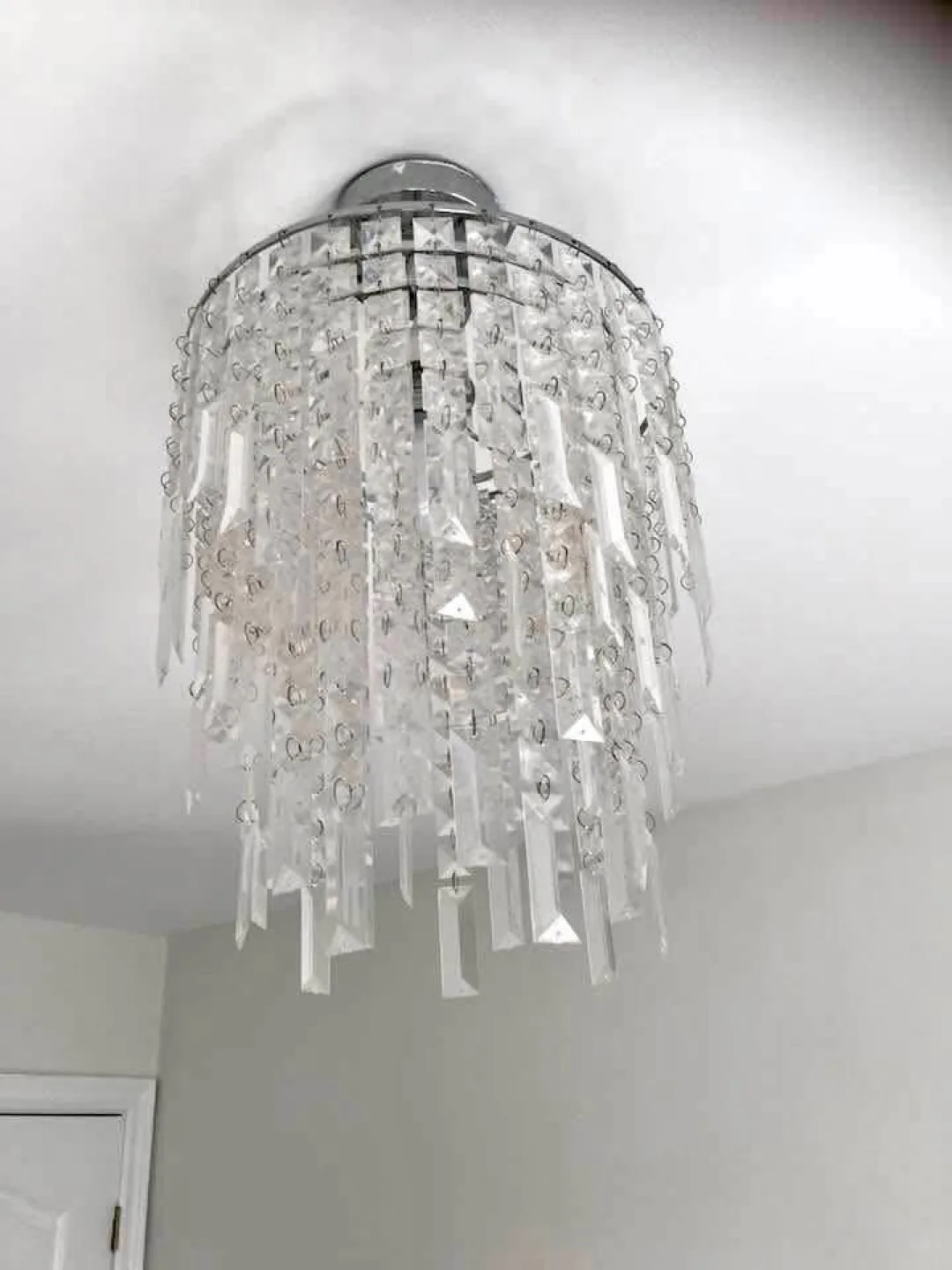 Crystal Chandelier Ceiling Light Fixture image indicator(2)