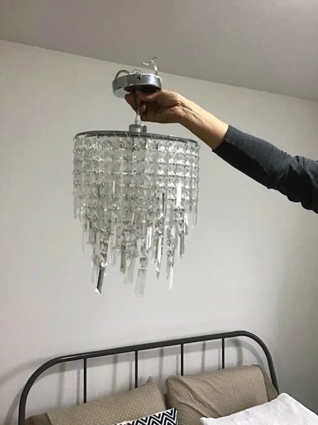 Crystal Chandelier Ceiling Light Fixture image indicator(3)