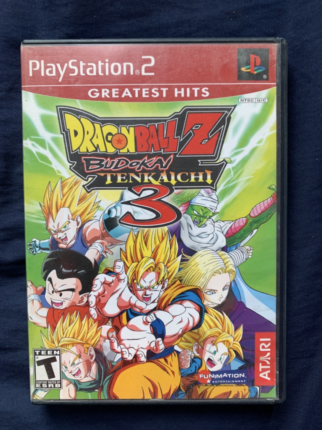 DRAGON BALL Z Budokai Tenkaichi 3 PS2 Playstation 2