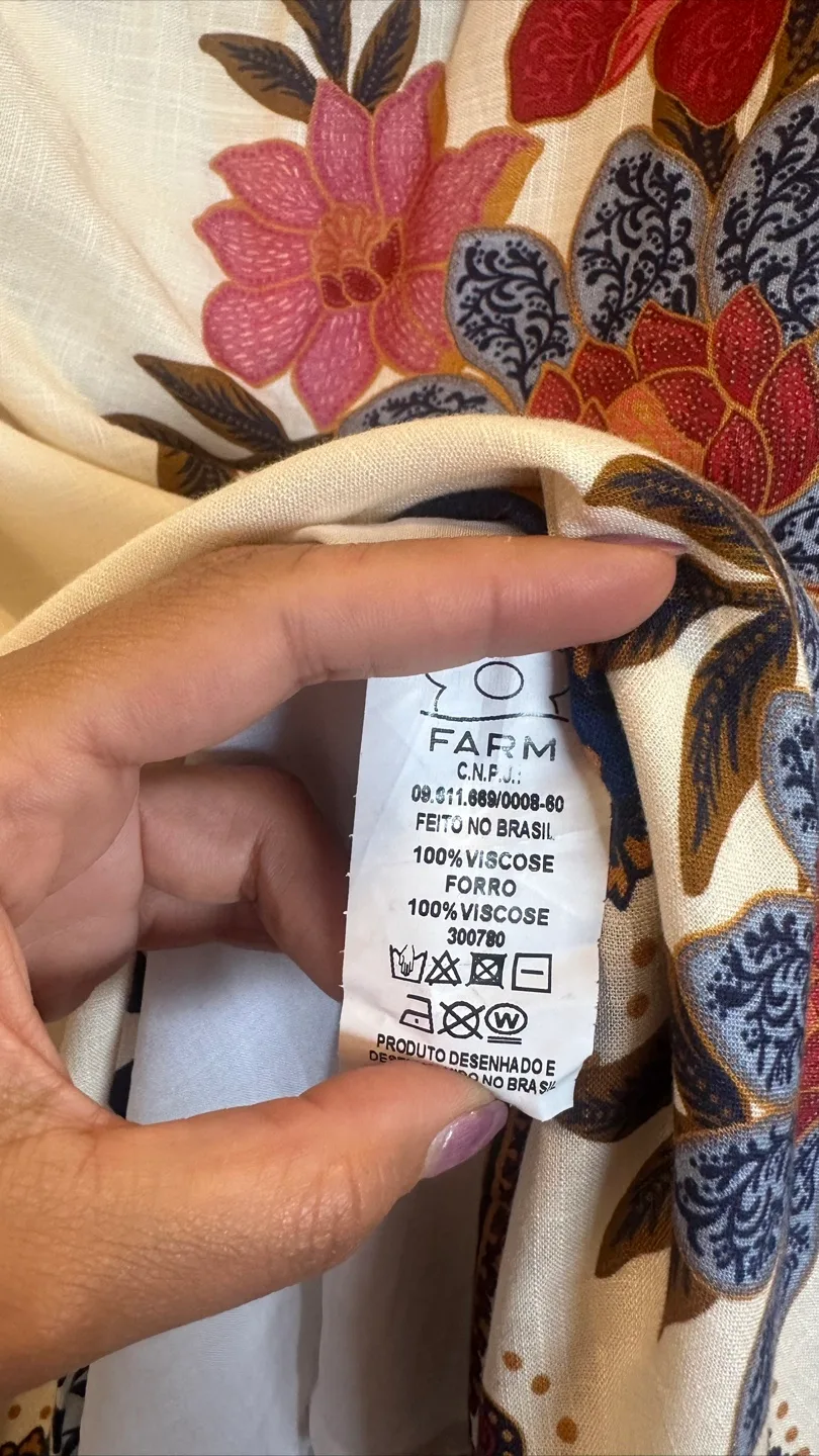 Farm Rio One Shoulder Floral Dress - M/L image indicator(5)