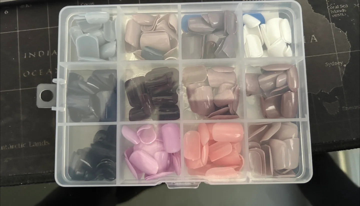 Assorted Press-On Nails 312 Nails Set image indicator(4)