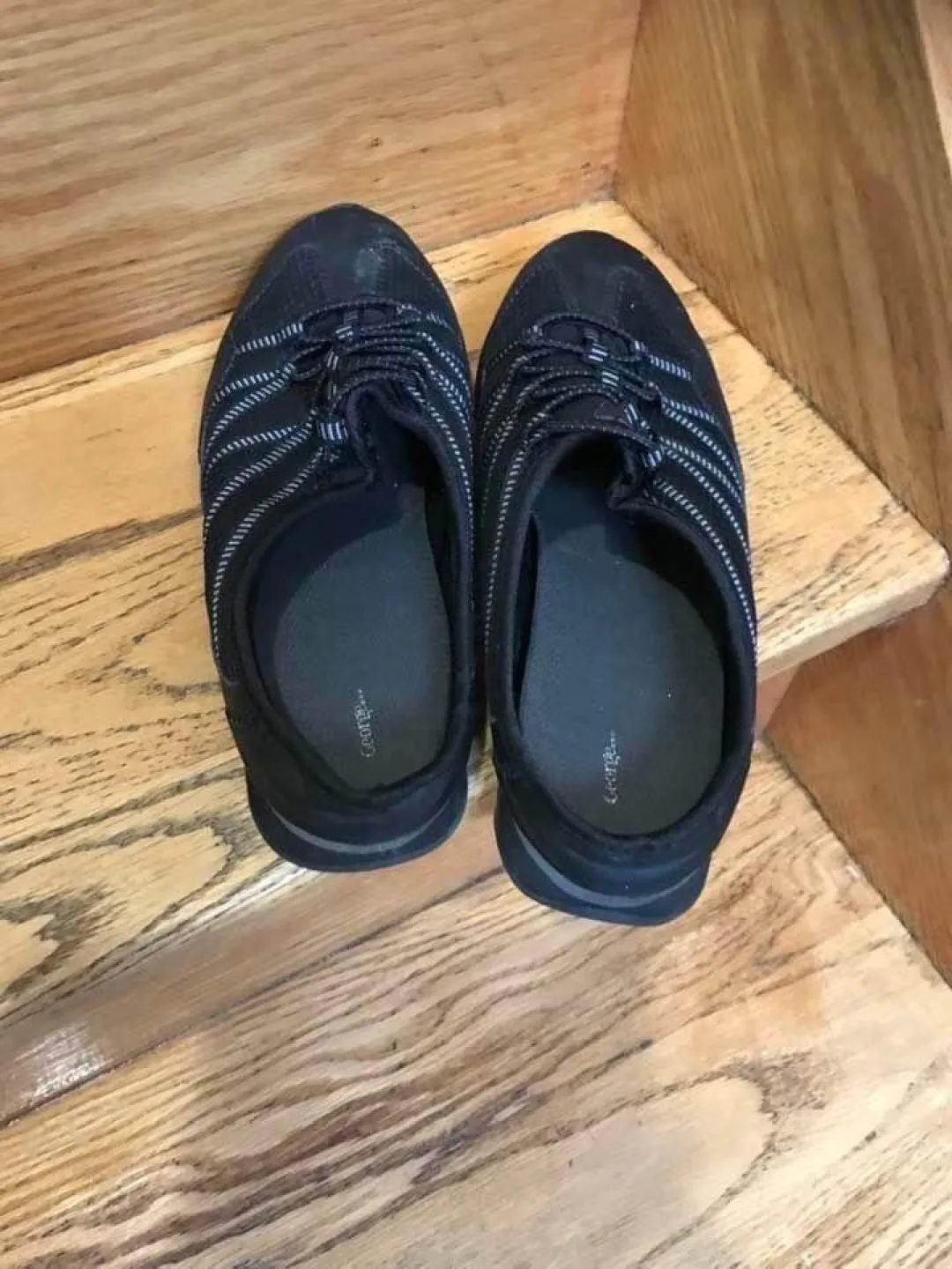 George Black Slip-On Shoes thumbnail