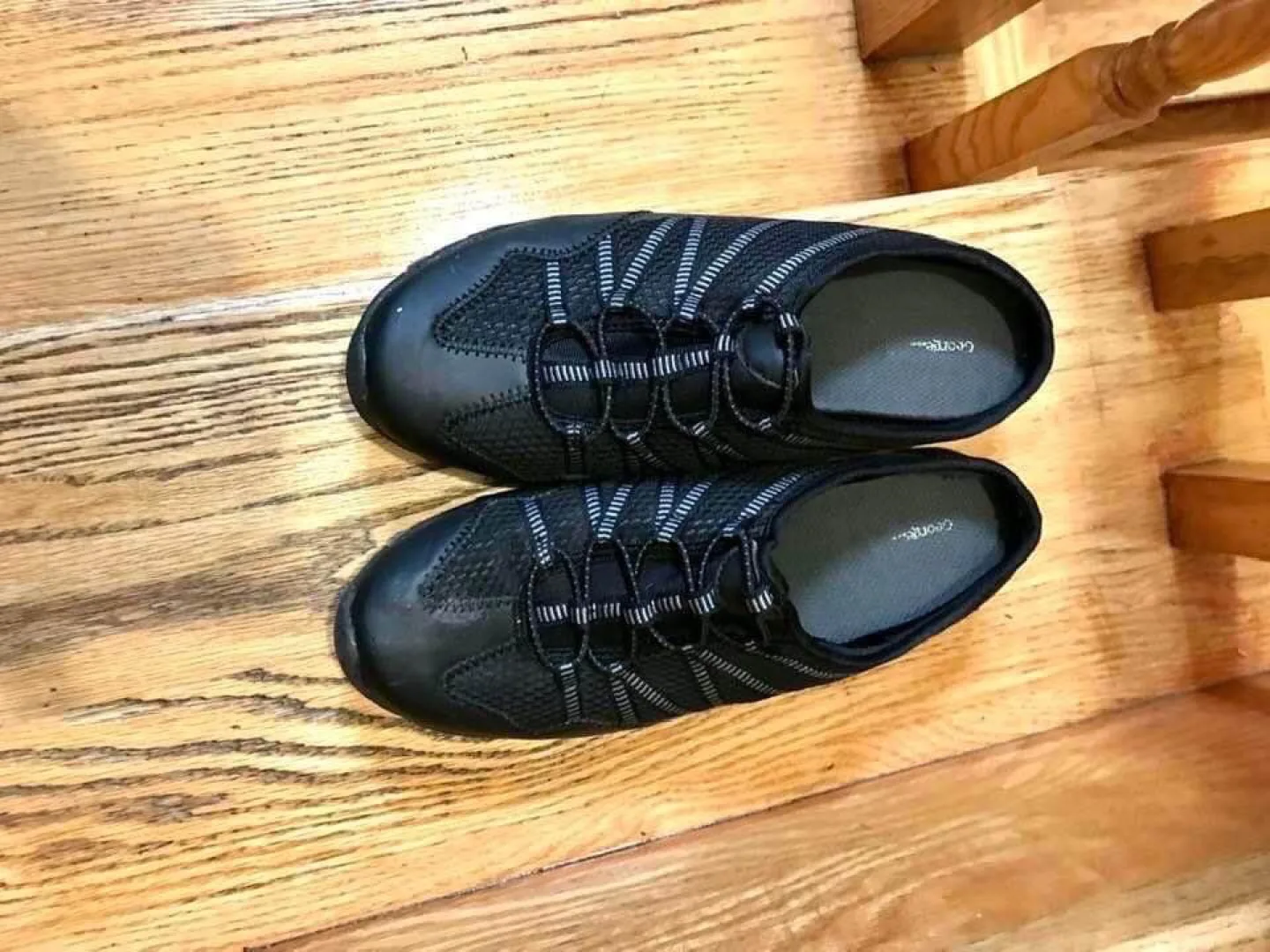 George Black Slip-On Shoes image indicator(2)