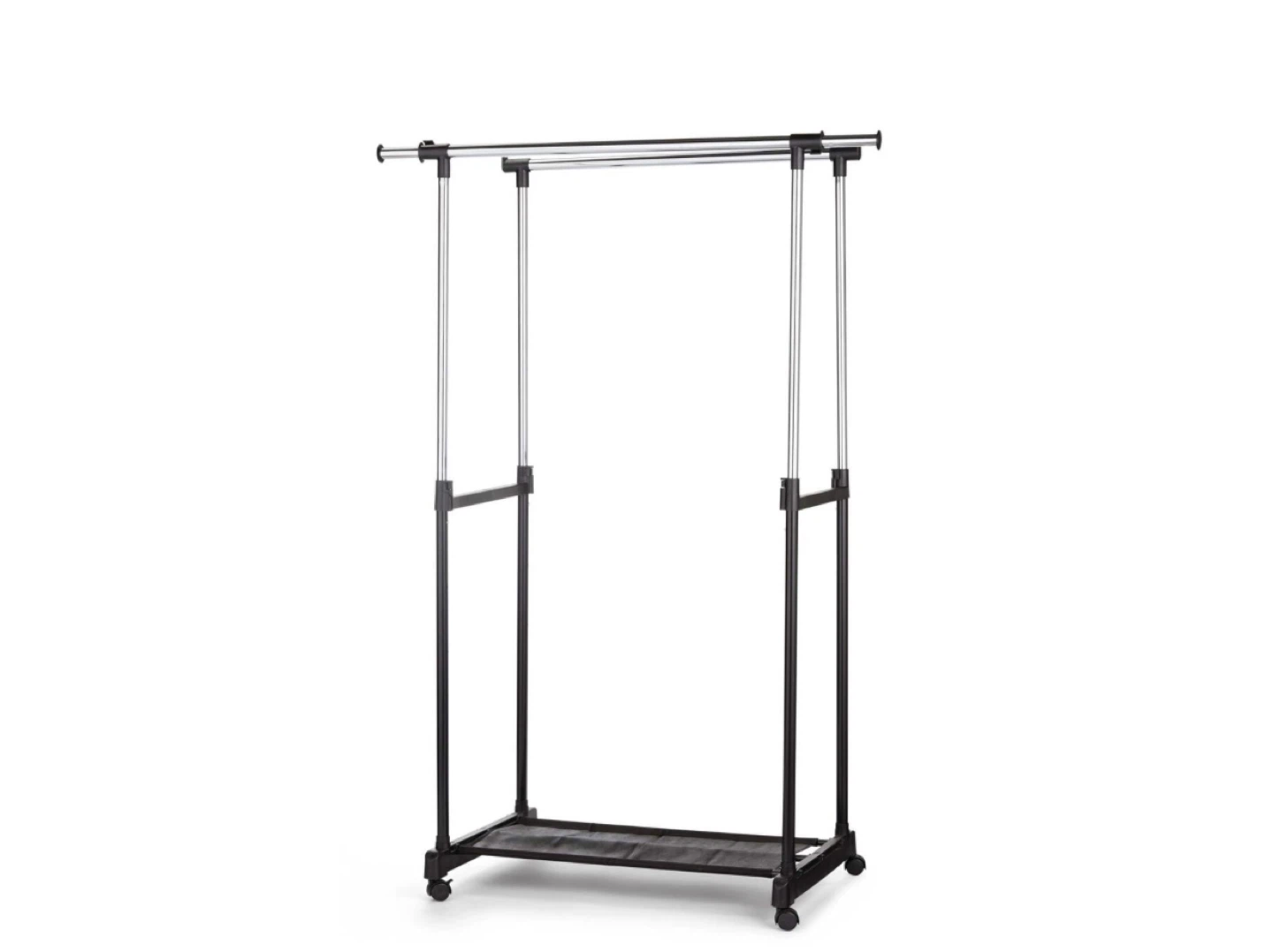 Adjustable Double Rod Clothing Rack - photo 3