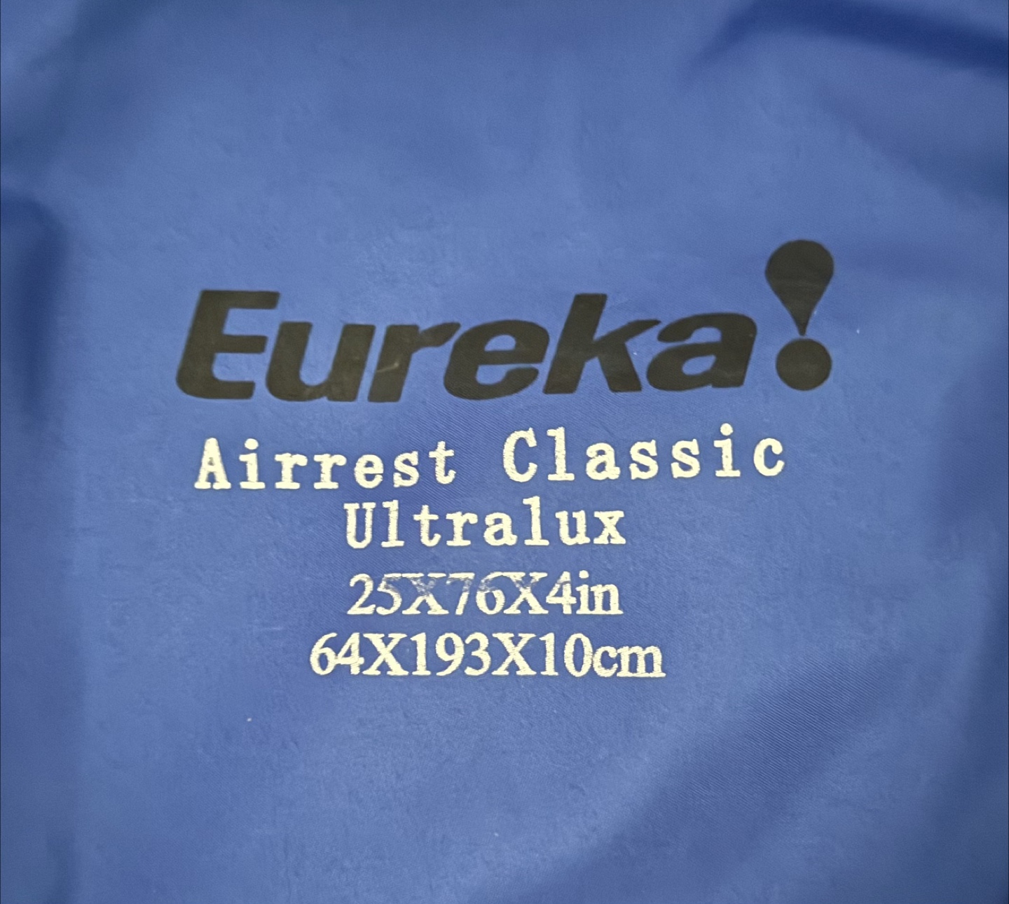 Eureka! self-inflating sleeping pad