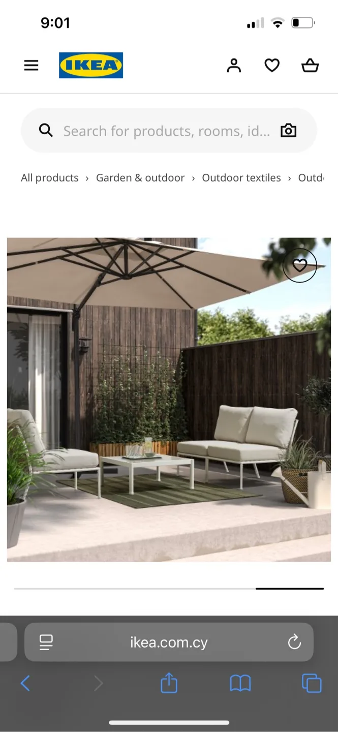 IKEA Kantstolpe Outdoor Rug 4'4"x6'5" image indicator(5)