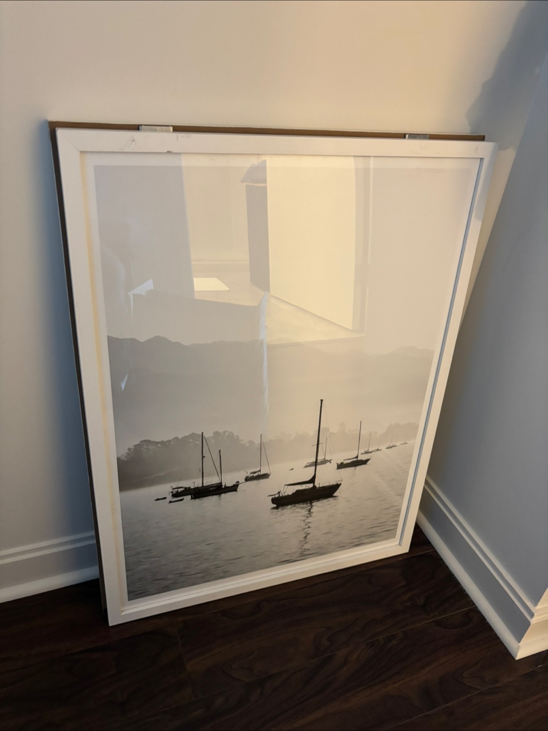 Framed Sailboat Print 25x33