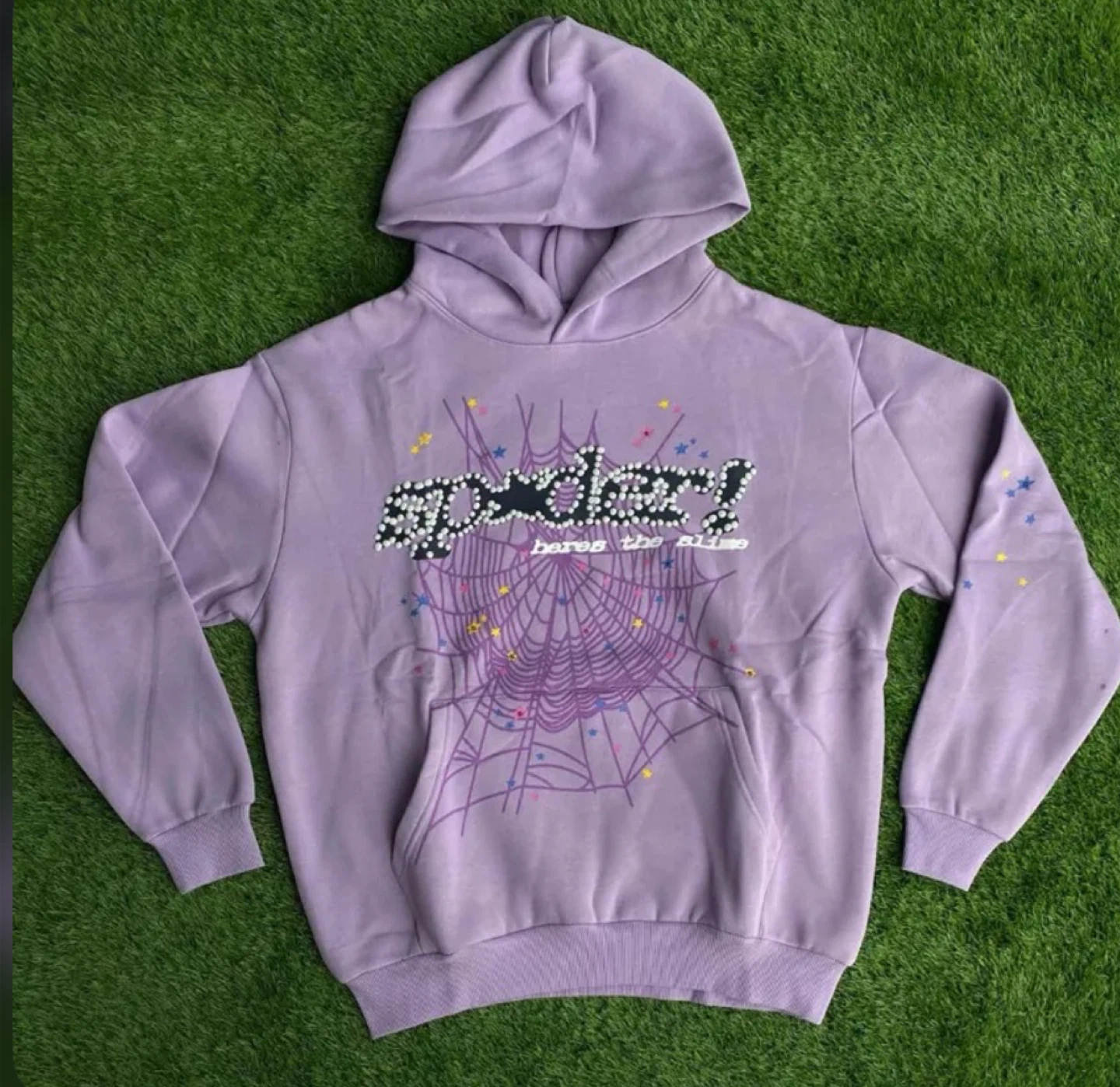 Spider Worldwide Purple Hoodie Size S
