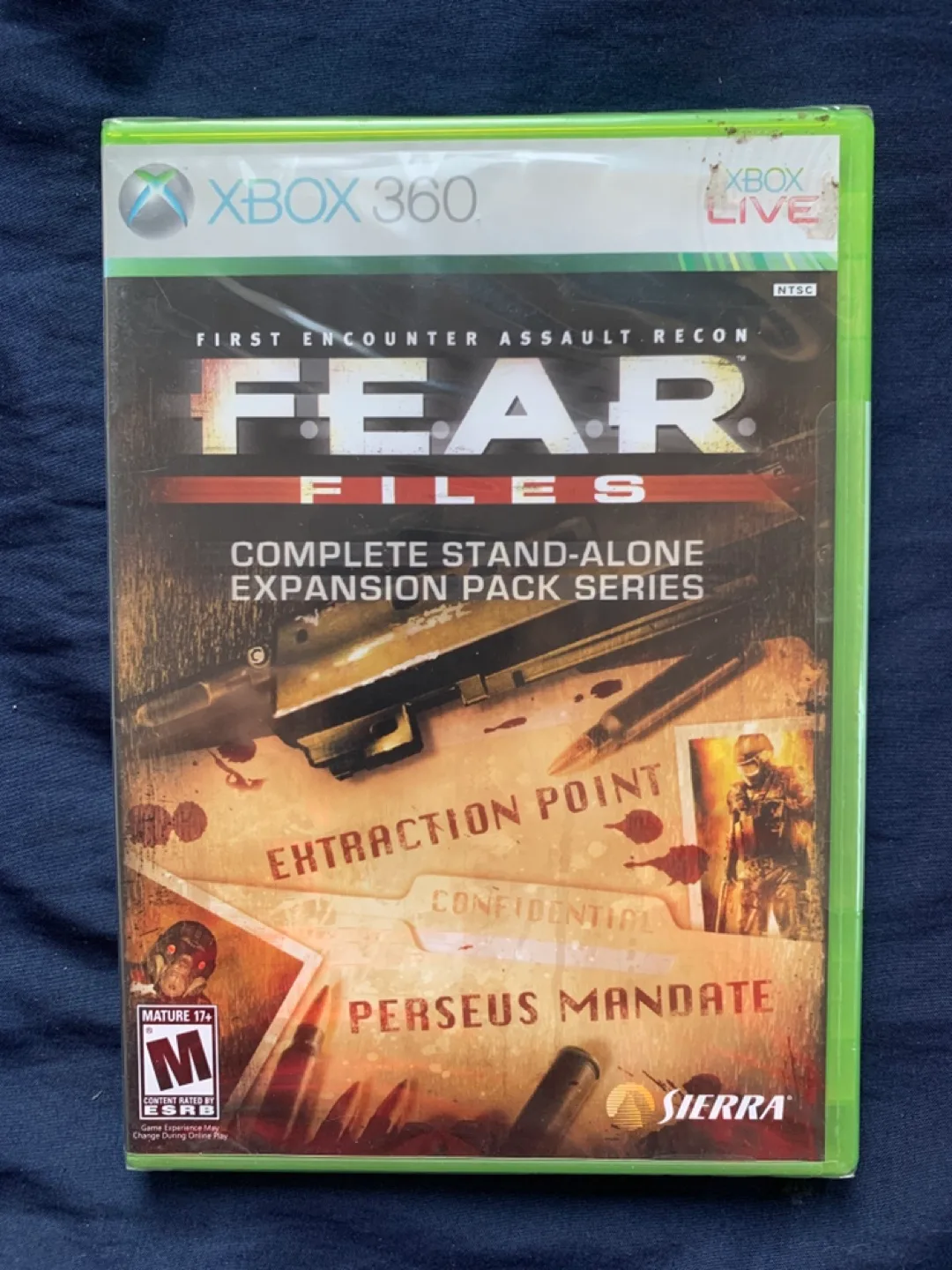Factory Sealed F.E.A.R. Files (Xbox 360) thumbnail