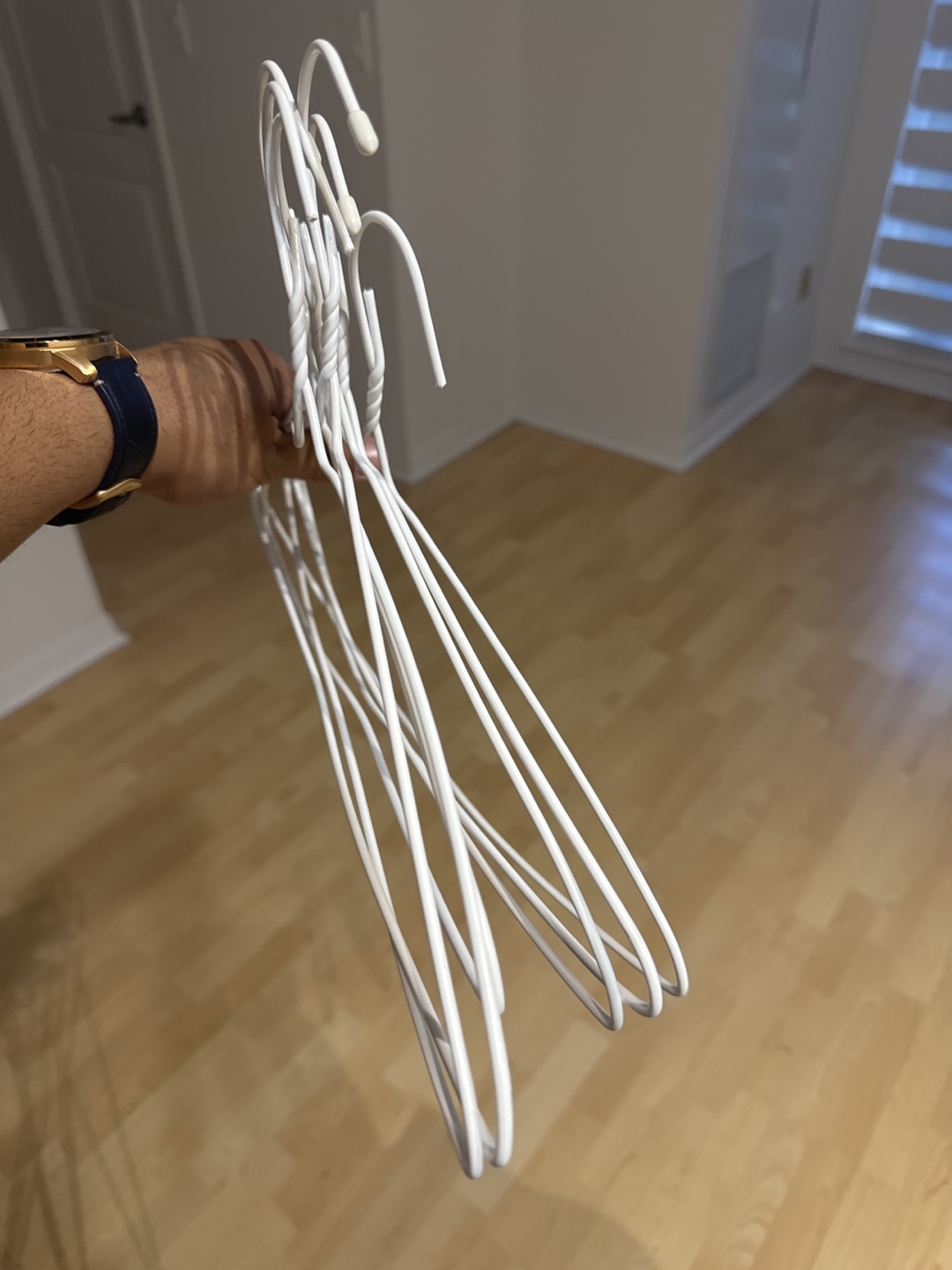 Clothes Hangers - Plastic, white - photo 2