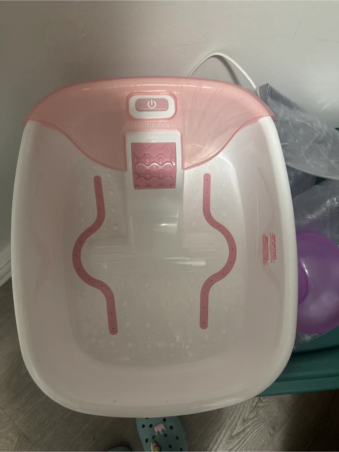 Homedics Foot Spa thumbnail